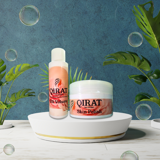 Qirat Skin Polish & White Cream Developer